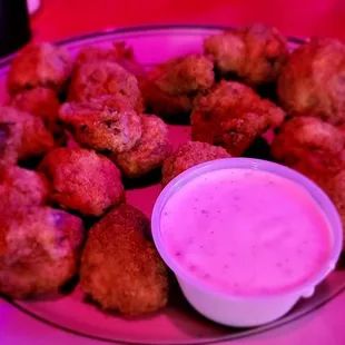 Fried mushrooms
