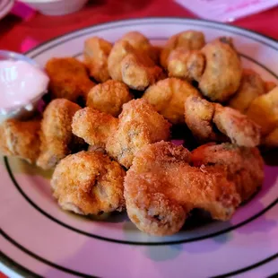 Fried mushrooms
