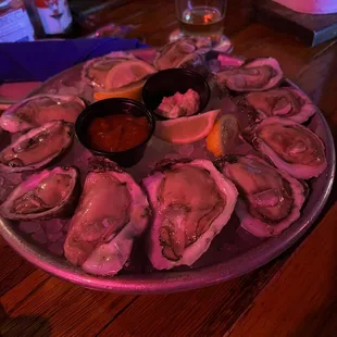 Oysters on the Half Shell