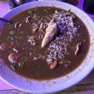 Chicken and Sausage Gumbo