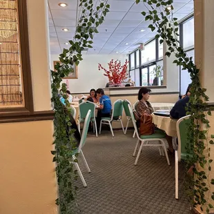people sitting at a table