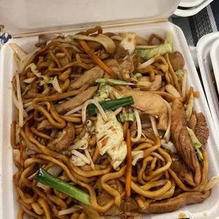 Chicken chow mein..