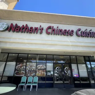 Front of the restaurant