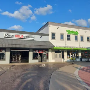 he outside of the restaurant