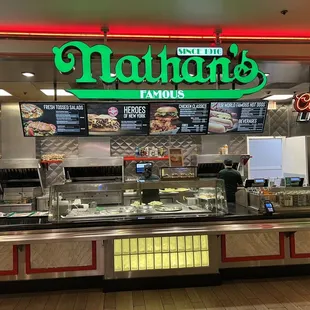 Restaurant inside casino