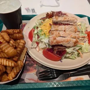 Grilled Chicken Club Salad