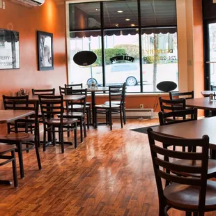 tables and chairs