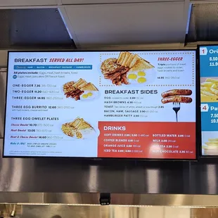 2025 menu