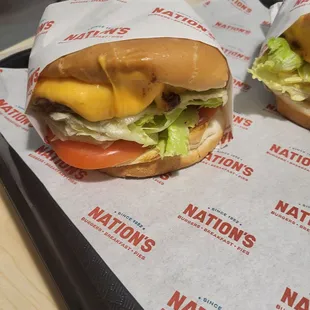 Bacon cheeseburger $9.95