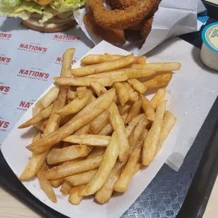 Order of fries $3.40