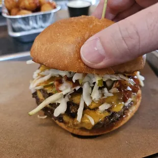 Memphis BBQ burger
