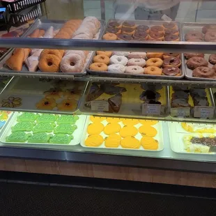 Donuts, pastries, and cookies