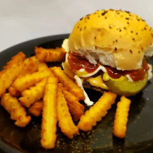 Sometimes your cheese burger needs a fresh onion roll, 45 cents for two was awesome, I paid in change.