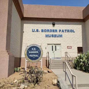 The museum entrance.