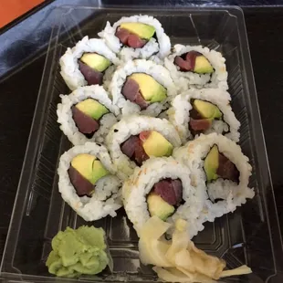 Tuna Avocado Rolls