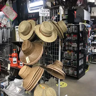 Nice looking hats at reasonable prices.