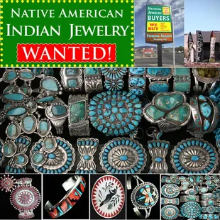 Native American Indian Jewelry Wanted