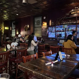 Near the entrance looking toward the bar