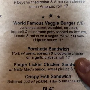 The World Famous Veggie Burger