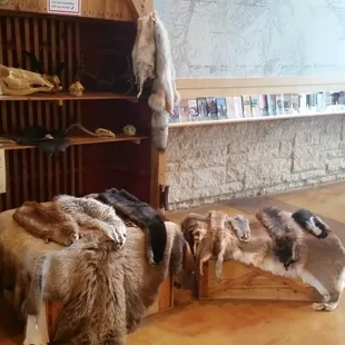 Display of furs