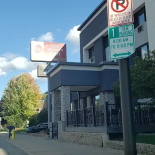 It's in the Best Western hotel.