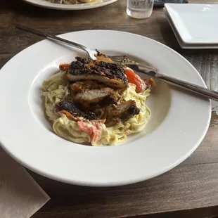 Blackened Chicken Pasta