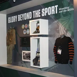 Wrestlers who have excelled in the Armed Forces are highlighted in "Glory Beyond the Sport."