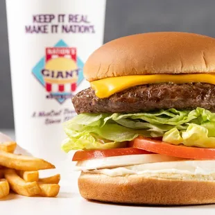 Serving you Giant Burgers &amp; Great Pies