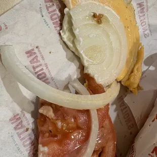 It&apos;s supposed to be a ham &amp; grilled cheese sandwich
