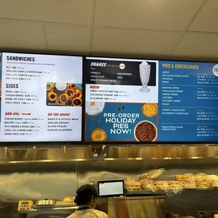 Menu as of 12/2024