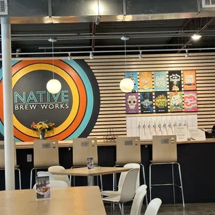 Bar area