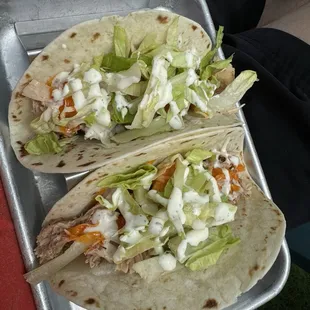 Buffalo tacos!