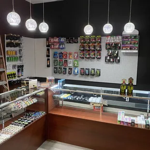 Cannabis products area.