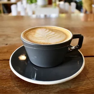 Blonde Cappuccino with whole milk ($9.20 - after tax)