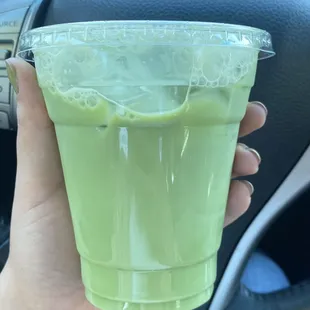 Iced Matcha Latte