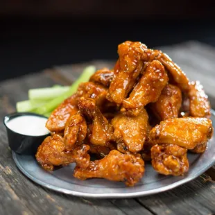 poultry, fried chicken wings, chicken wings and fried chicken, chicken wings, fried chicken, chicken, food, bbq chicken, bbq wings