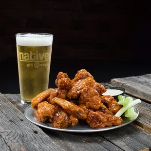 fried chicken wings, poultry, bbq chicken, chicken, chicken wings, food, chicken wings and fried chicken, fried chicken, bbq wings