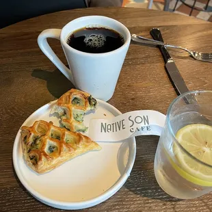 Yummy spinach and feta crescent