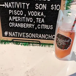Nativity son... In a pouch