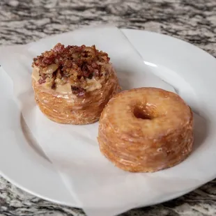 Croissant Donut with variety topping!