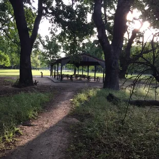Nice park  walking trail w bbq pits