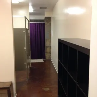 Men's bathroom and showers