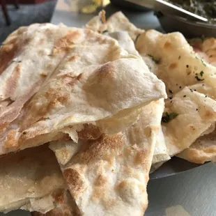 Naan &amp; Garlic Naan