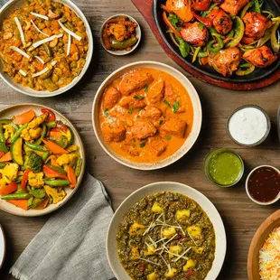 paella, food