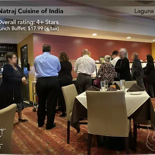 Perfect timing; after I sat down with my lunch a large group entered the restaurant... - &quot;I&apos;m good, I&apos;m very good.&quot;