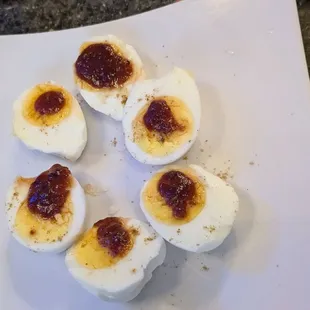 Indian Style Deviled Eggs