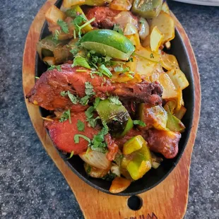 Tandoori chicken.