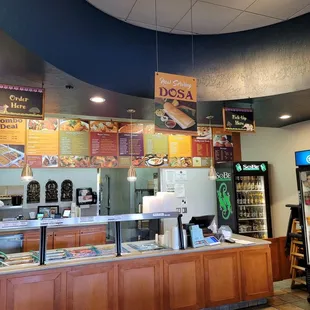 the interior of natraj&apos;s tandoori