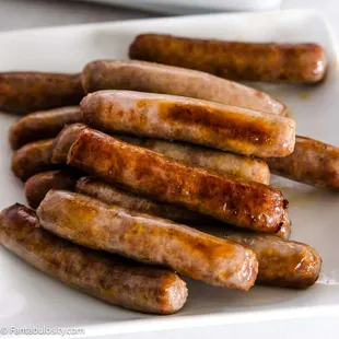 This is called sausage. it is not bacon.