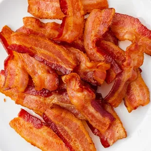This is called bacon. It isn't a sausage.